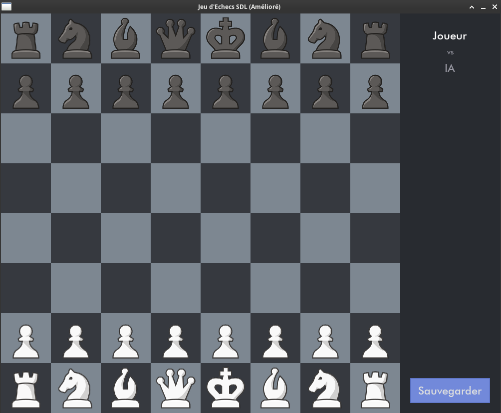 Capture d'écran du jeu en cours